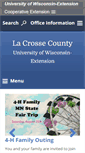 Mobile Screenshot of lacrosse.uwex.edu