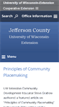 Mobile Screenshot of jefferson.uwex.edu