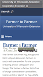 Mobile Screenshot of farmertofarmer.uwex.edu