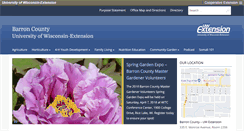 Desktop Screenshot of barron.uwex.edu