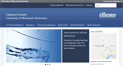 Desktop Screenshot of calumet.uwex.edu