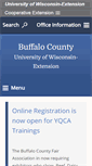 Mobile Screenshot of buffalo.uwex.edu