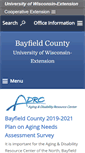 Mobile Screenshot of bayfield.uwex.edu