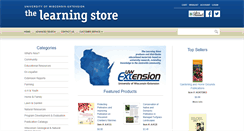 Desktop Screenshot of learningstore.uwex.edu