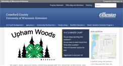 Desktop Screenshot of crawford.uwex.edu